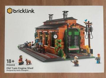 Lego 910033 - Old train engine shed (nieuw in gesealde doos) beschikbaar voor biedingen