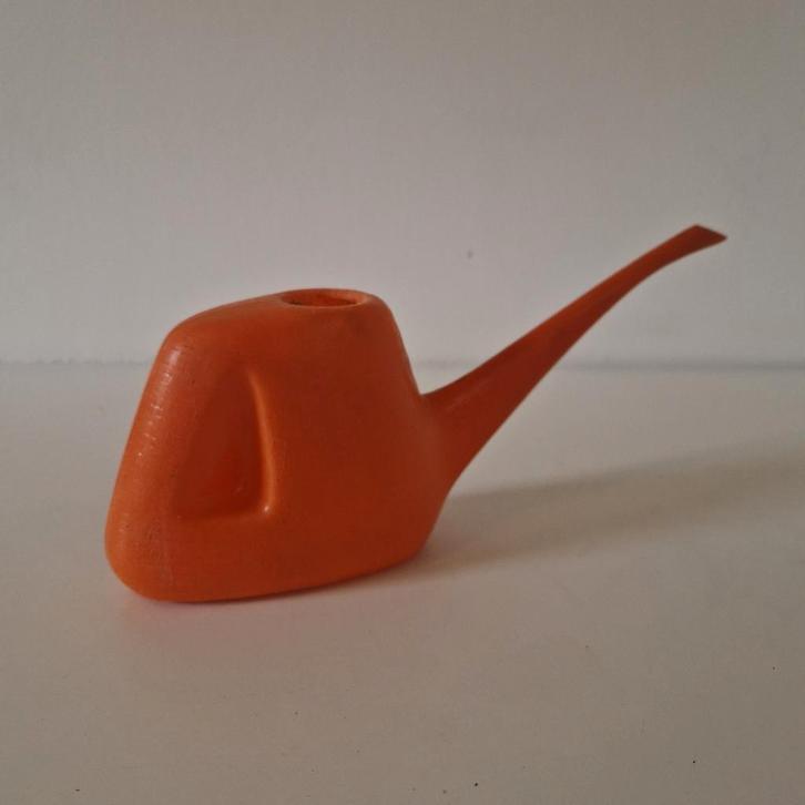 50's oranje plantengieter bloemgieter oranje gieter, Verzamelen, Retro, Huis en Inrichting, Ophalen of Verzenden
