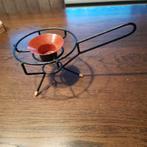 Vintage midcentury theelichthouder rechaud, Huis en Inrichting, Ophalen of Verzenden, Gebruikt