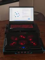 MSI Gaming laptop met laptop koeler, Computers en Software, Windows Laptops, Ophalen, Gebruikt, 2 tot 3 Ghz, 512 GB