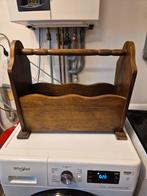 krantenbak, lectuurbak hout, Huis en Inrichting, Complete inboedels, Ophalen