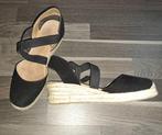Unisa espadrilles, sandaal mt 39, Zwart, Ophalen of Verzenden, Zo goed als nieuw, Espadrilles of Moccasins
