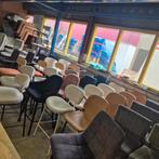 Partij industriële mango meubelen, 5 krukken of meer, Ophalen of Verzenden, 60 tot 90 cm