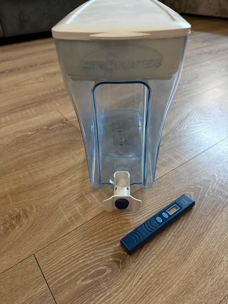Zero water filtersysteem 5,4 liter, Huis en Inrichting, Keuken | Keukenbenodigdheden, Zo goed als nieuw, Ophalen of Verzenden
