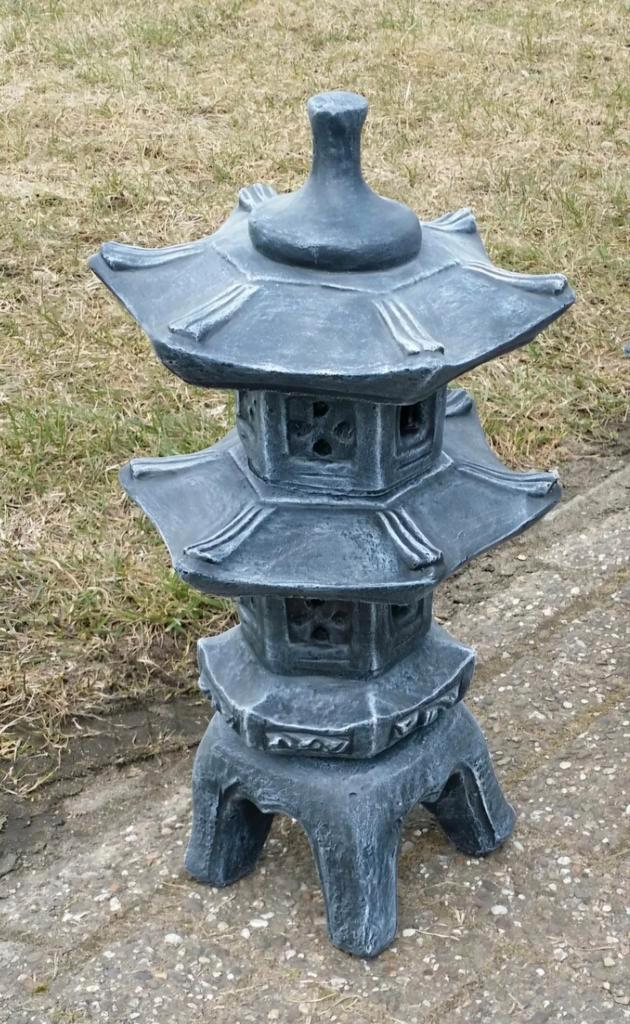 Prachtige Japanse Lantaarn, Pagode, in de Tuin, KadoTip!, Tuin en Terras, Tuinbeelden, Nieuw, Overige typen, Steen, Ophalen of Verzenden