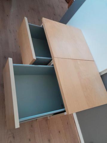 Twee malm ladekasten met 2 lades - IKEA - afbeelding 3