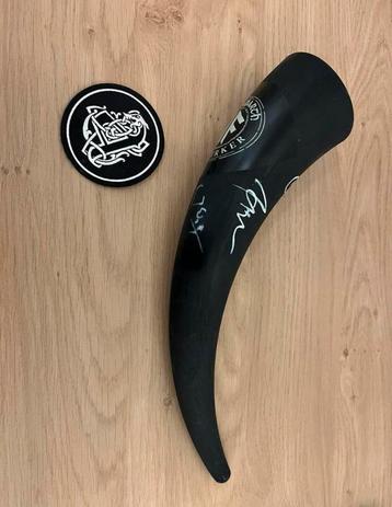Amon Amarth - gesigneerde drinkhoorn beschikbaar voor biedingen