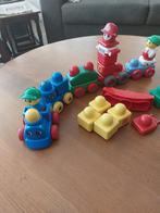 Duplo treintje (zonder rails) en wat losse blokken, Ophalen of Verzenden, Zo goed als nieuw, Jongen of Meisje