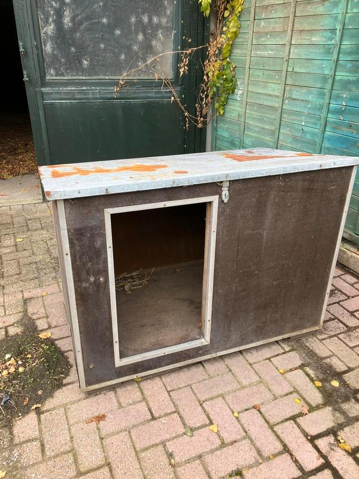 Te koop honden hok., Dieren en Toebehoren, Hondenhokken, Gebruikt, Hondenhok, 65 tot 100 cm, 75 tot 110 cm, Ophalen of Verzenden