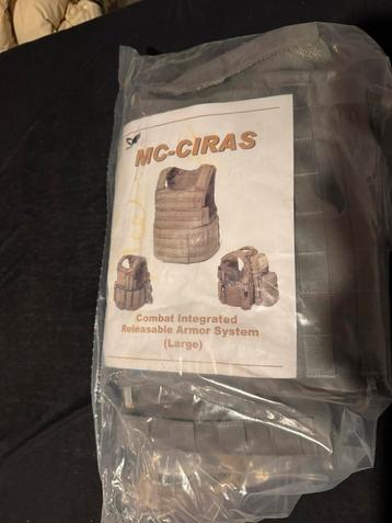 MC CIRAS Combat Integrated Releasable Armor System – Nieuw beschikbaar voor biedingen