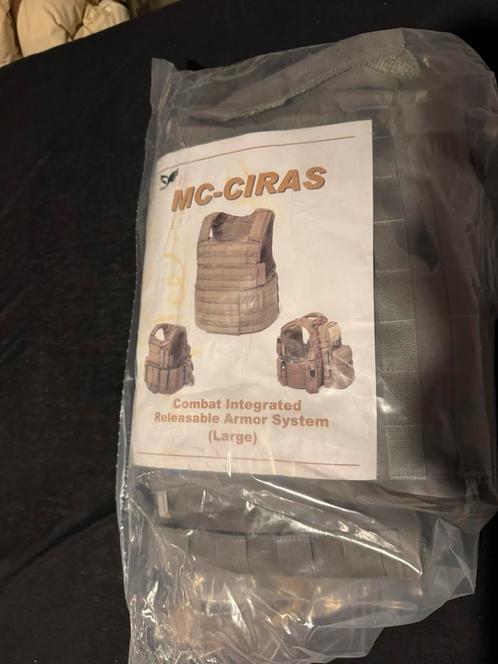 MC CIRAS Combat Integrated Releasable Armor System – Nieuw, Verzamelen, Militaria | Algemeen, Overige soorten, Overige typen, Nederland