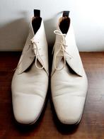 Mooie wit leren schoenen van Lars, mt 45, Wit, Ophalen of Verzenden, Lars, Gedragen