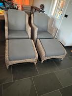 4so brighton  luxe stoelen  set, Ophalen of Verzenden, Zo goed als nieuw, Wicker, Stoel
