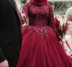 Mooie exclusieve bruidsjurk, Kleding | Dames, Ophalen, Zo goed als nieuw, Rood, Trouwjurk