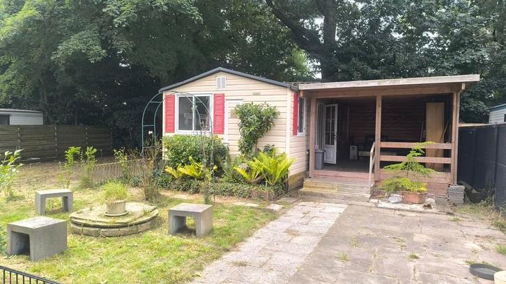 Chalet stacaravan bungalow, Huizen en Kamers, Recreatiewoningen te koop, Overijssel, Chalet