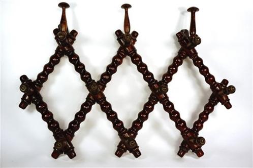 Vintage kapstok "Faux Bamboe", Huis en Inrichting, Woonaccessoires | Kapstokken, Gebruikt, Wandkapstok, Minder dan 100 cm, Hout
