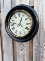 Antieke Japy Frères Schoolklok, Antiek en Kunst, Antiek | Klokken, Ophalen