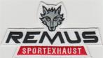 Remus Sport Exhaust stoffen opstrijk patch embleem, Verzenden