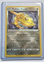 Radiant Steelix 124/196 BOOSTERFRIS, Foil, Ophalen of Verzenden, Losse kaart, Zo goed als nieuw