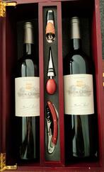 Baron Charcot, 2004, 2005, rode en witte wijn in luxe kist, Verzamelen, Zo goed als nieuw, Ophalen