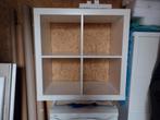 IKEA Kallax 4 vaks kast wit.  Eventueel met ladenblok, Ophalen, 50 tot 100 cm, Zo goed als nieuw, Minder dan 100 cm