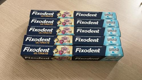 Fixodent kleefpasta voor kunstgebit - 5 of 10 tubes, Sieraden, Tassen en Uiterlijk, Uiterlijk | Mondverzorging, Nieuw, Overige typen