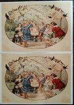 6 ansichtkaarten v Cornelis Jetses de zingende kinderwereld, Ongelopen, Kinderen, Ophalen of Verzenden, 1980 tot heden