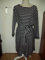 NIEUW! Trendy zwart wit streep sweat jurk van Didi mt 44 46, Verzenden, Zwart, Maat 42/44 (L), Nieuw