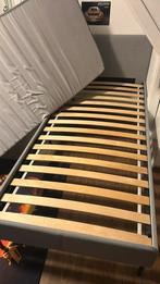 Slattum bed Ikea met Morgedal foam matras 90x200., 85 tot 100 cm, Ophalen of Verzenden, Zo goed als nieuw, Matras