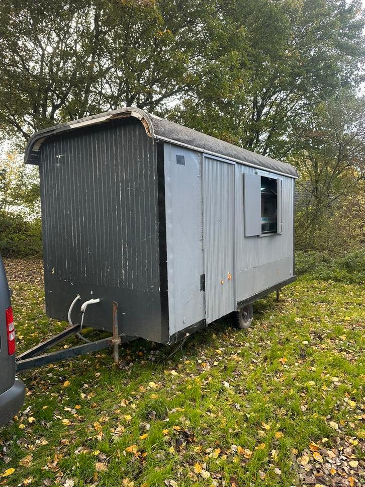 Schaftkeet - Pipowagen - Tiny House, Doe-het-zelf en Verbouw, Bouwketen en Schaftketen, Gebruikt, Ophalen