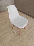 8 witte eetkamer stoelen, Huis en Inrichting, Stoelen, Ophalen, Zo goed als nieuw, Wit