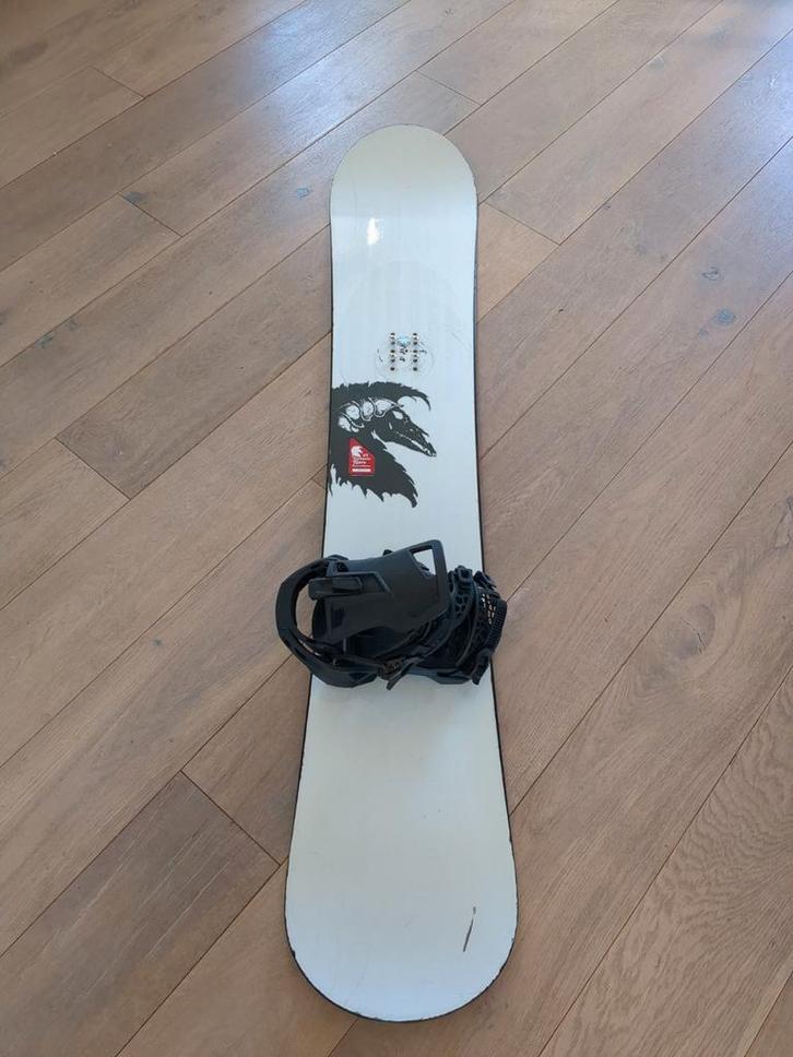 Nitro Snowboard Limited Edition - Zonder Bindingen, Sport en Fitness, Snowboarden, Gebruikt, Board, Ophalen of Verzenden