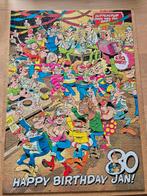 Puzzel Jan van Haasteren Happy Birthday Jan 80!, Ophalen of Verzenden, 500 t/m 1500 stukjes, Gebruikt, Legpuzzel