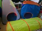 Speeltent Set - Tunnel, Huisje, Tipi, Ophalen of Verzenden, Zo goed als nieuw