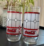 Vintage Coca-Cola Glazen Set - USA- 6 stuks, Ophalen of Verzenden, Zo goed als nieuw, Frisdrankglas