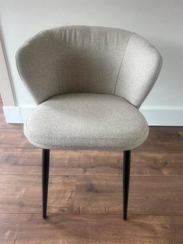 2 x woood eetkamer stoel beige