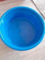 Vintage blauw teiltje, Huis en Inrichting, Ophalen of Verzenden, Gebruikt, Kunststof