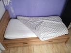 Eenpersoonsbed 90x200 met onderschuifbed, Ophalen, Overige materialen, Gebruikt, 90 cm