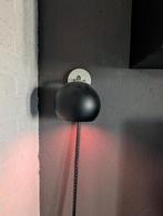 Raak r 5 space age bol eyeball vintage Wandlamp - Zwart 2, Ophalen of Verzenden, Gebruikt, Metaal, Retro
