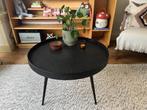 Zwarte ronde salontafel / bijzettafel (BePureHome), 55 tot 75 cm, Minder dan 45 cm, Rond, Ophalen of Verzenden
