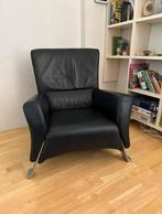 Rolf Benz 322 design fauteuil, Huis en Inrichting, Fauteuils, Gebruikt, Minder dan 75 cm, Design, Leer
