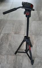 Statief - Fluid Tripod van King Best, Audio, Tv en Foto, Fotografie | Statieven en Balhoofden, Ophalen, Gebruikt, Driepoot, 175 cm of meer