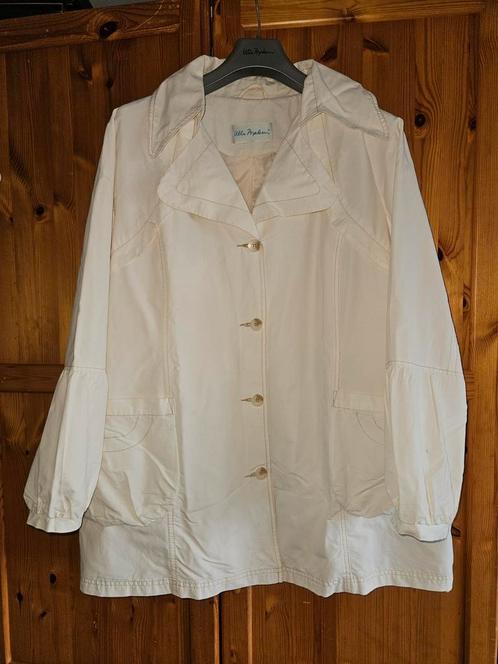 Roomwitte zomerjas Ulla Popken maat 50., Kleding | Dames, Grote Maten, Zo goed als nieuw, Ophalen of Verzenden