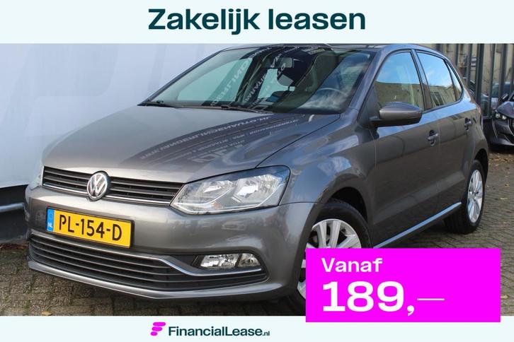 Volkswagen Polo 1.0 Comfortline Connected Series Airco I Ele, Auto's, Volkswagen, Bedrijf, Lease, Financial lease, Polo, ABS, Airbags