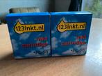 Inktcartridge zwart 2x, Ophalen of Verzenden, Nieuw, Cartridge, 123inkt.nl