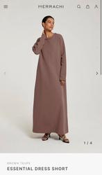 Merrachi Essential Dress Ash Brown, Kleding | Dames, Positiekleding, Nieuw, Maat 34 (XS) of kleiner, Jurk, Ophalen of Verzenden