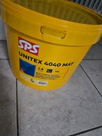 SPS Unitex 4040 Mat - 10L Emulsie Verf, Doe-het-zelf en Verbouw, Verf, Beits en Lak, 5 tot 10 liter, Nieuw, Ophalen of Verzenden