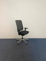 1 x Bureaustoel Viasit Linea, zwart, aluminium voetkruis, Ophalen, Gebruikt, Zwart, Bureaustoel