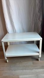 Witte koffie tafel/trolly Ikea x Ola Wihlborg, Huis en Inrichting, Tafels | Sidetables, Ophalen, Zo goed als nieuw, 25 tot 50 cm