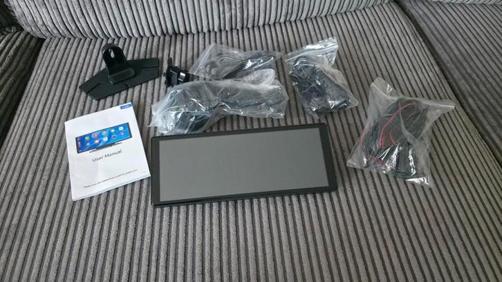 Carplay/Android auto scherm met ingebouwde dashcam, Auto-onderdelen, Elektronica en Kabels, Nieuw, Ophalen of Verzenden